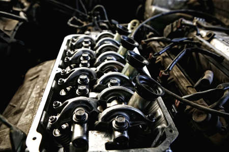 used car motorの写真素材