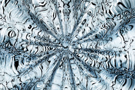 ice crystals on glass as background