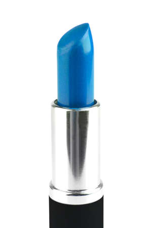 glamor shiny lipstick isolated on white backgroundの写真素材