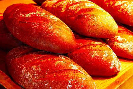 baked buns on market
