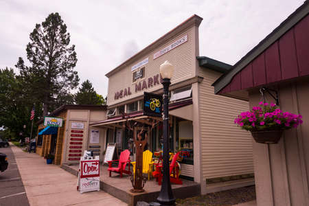 Downtown Cable, Wisconsinのeditorial素材