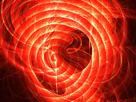 red halo abstract fantasy background の写真素材