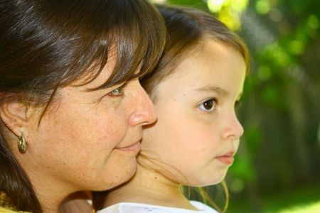 Mother and daughter