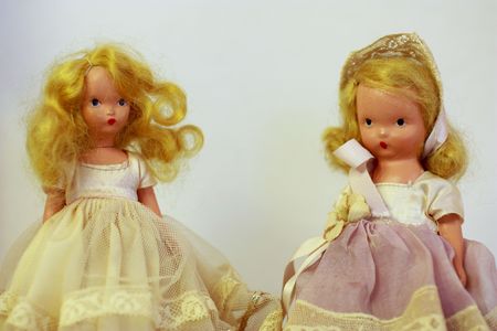 Antique doll の写真素材