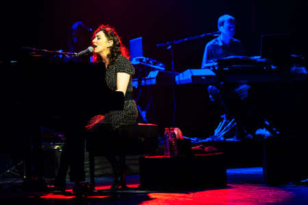 July 15, 2012 - Moscow, Russia - American singer and songwriter Regina Spektor performing live at...