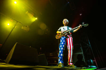 30 June, 2012 -  Moscow, Russia - British rock band The Doors performing live at Crocus City Hallのeditorial素材