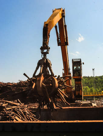 KAMENSK URALSKY, RUSSIA - CIRCA JULY, 2010  - Kamensk Uralsky Metallurgical Works (KUMZ in Russian abbreviation)  is one of the largest smelting plants in Russiaのeditorial素材