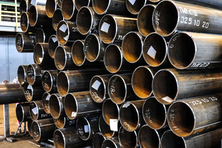 KAMENSK URALSKY, RUSSIA - CIRCA JULY, 2010  - Kamensk Uralsky Metallurgical Works (KUMZ in Russian abbreviation)  is one of the largest smelting plants in Russiaのeditorial素材