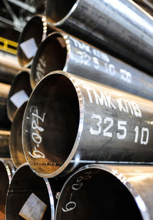 KAMENSK URALSKY, RUSSIA - CIRCA JULY, 2010  - Kamensk Uralsky Metallurgical Works (KUMZ in Russian abbreviation)  is one of the largest smelting plants in Russiaのeditorial素材