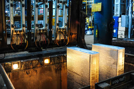 KAMENSK URALSKY, RUSSIA - CIRCA JULY, 2010  - Kamensk Uralsky Metallurgical Works (KUMZ in Russian abbreviation)  is one of the largest smelting plants in Russiaのeditorial素材