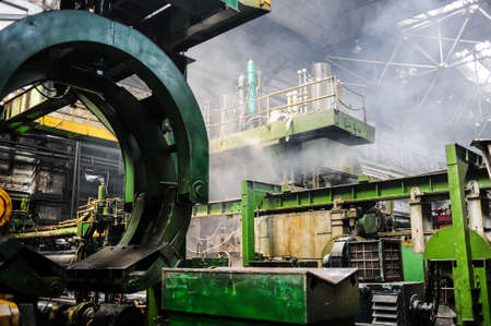 KAMENSK URALSKY, RUSSIA - CIRCA JULY, 2010  - Kamensk Uralsky Metallurgical Works (KUMZ in Russian abbreviation)  is one of the largest smelting plants in Russiaのeditorial素材
