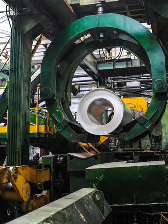 KAMENSK URALSKY, RUSSIA - CIRCA JULY, 2010  - Kamensk Uralsky Metallurgical Works (KUMZ in Russian abbreviation)  is one of the largest smelting plants in Russiaのeditorial素材