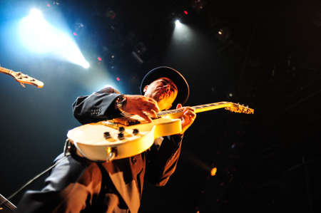 28 April, 2010 - Moscow, Russia - British ska-rock band Madness performing live at B1 club.