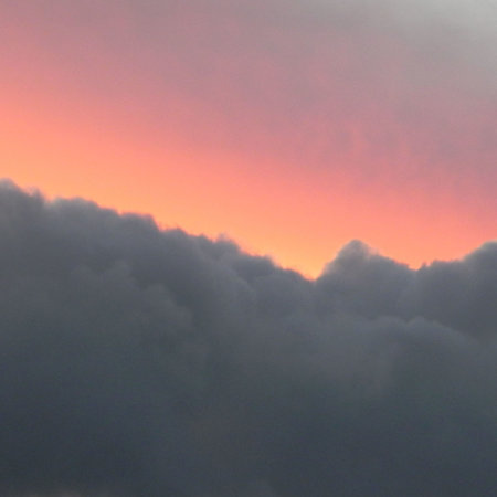 Photograph of a South American sunset.の写真素材