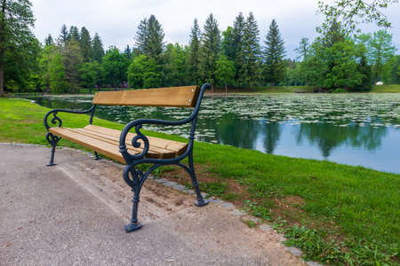 Brdo Congress Center and Park Brdo near Kranj, Sloveniaの写真素材