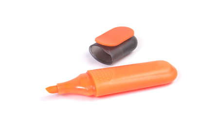 highlighter isolated on a white backgroundの写真素材