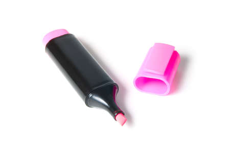 highlighter isolated on a white backgroundの写真素材