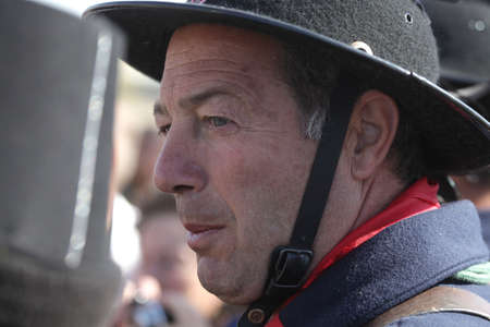 SEVASTOPOL SEPTEMBER OF 2011 .Reconstruction of "Battle of Alma  Crimea war 1854 year".  25 of september 2011 Sevastopol, Ukraineのeditorial素材