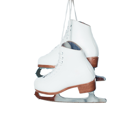 ice skating shoesの写真素材