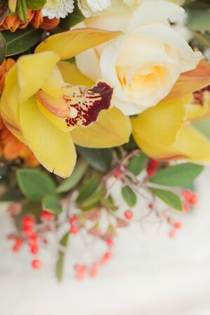 Wedding bride bouquetの写真素材