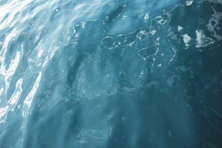 Tropical water in ocean background in sunny dayの写真素材