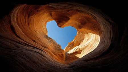 Antelope Canyon is a slot canyon in the Navajo Reservation near Page, Arizona, United States.の素材