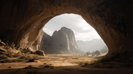 Landscape in Wadi Rum desert, Jordan, Middle East.の素材
