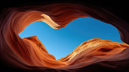 Upper Antelope Canyon in Arizona, United States of America.の素材