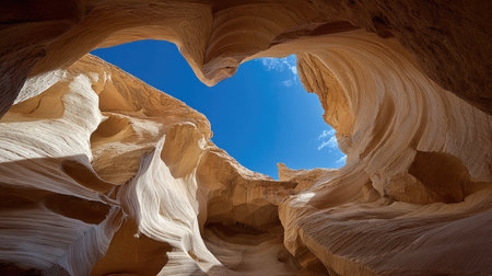 Antelope Canyon is a slot canyon in the Navajo Reservation near Page, Arizona, United States.の素材