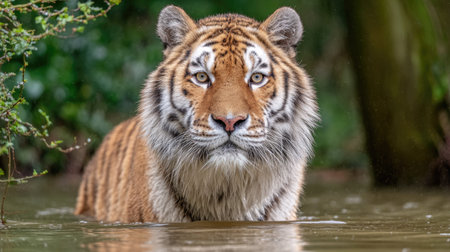 Siberian tiger (Panthera tigris altaica)の素材