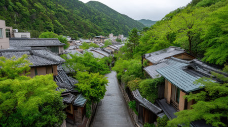 Korean traditional houses in south korea,Seoraksanの素材