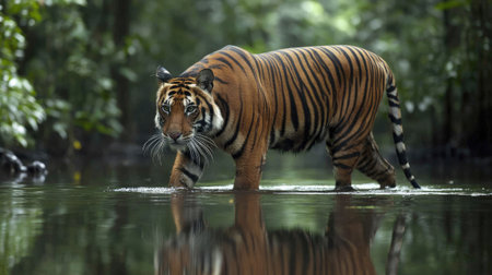 Sumatran Tiger (Panthera tigris altaica)の素材