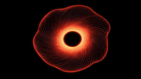 Abstract fractal. Fractal art background for creative design. Decoration for wallpaper, desktop, poster, cover booklet. Print for clothes, t-shirt. Creative illustration for designの素材