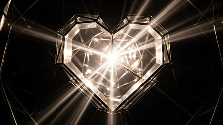 3d illustration of abstract geometric composition,digital artwork for creative graphic design.の素材