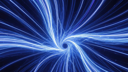 Abstract fractal. Fractal art background for creative design. Decoration for wallpaper, desktop, poster, cover booklet. Print for clothes, t-shirt. Creative illustration for designの素材