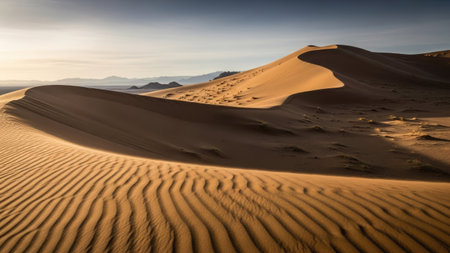 Sand dunes in Maspalomas, Gran Canaria, Canary Islandsの素材