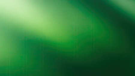 Green abstract background. Blurred green background. Abstract green background.の素材