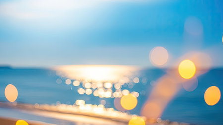 Abstract blur beautiful luxury hotel swimming pool resort for background - Vintage Filterの素材