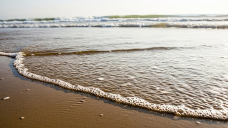 beach and sea in summer, photo as a background, digital imageの素材