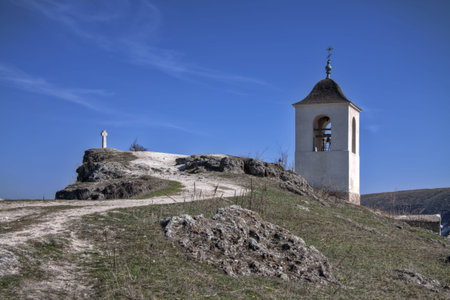 Very old orthodoxy churchの写真素材