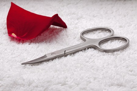 Tools of a manicure setの写真素材