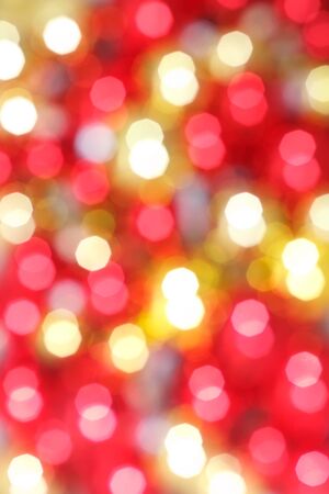 Abstract background of holiday lightsの写真素材