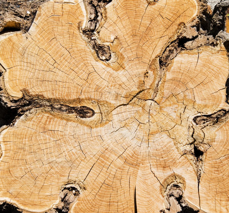 Background. close-up wooden cut texture