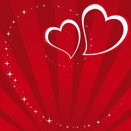 Valentine ornament.のイラスト素材