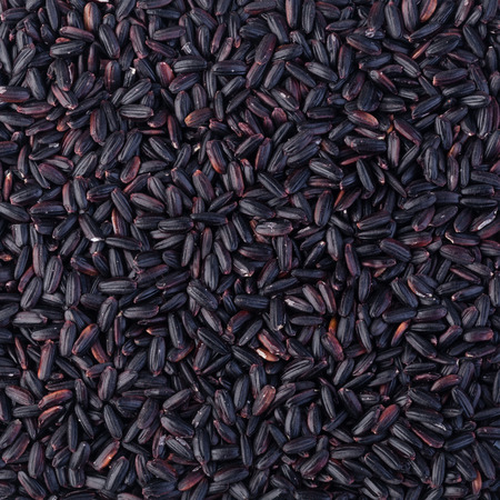 Natural rice Background, uncooked raw cerealsの写真素材