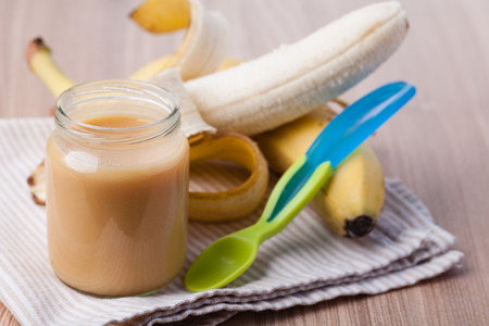 baby foodの写真素材