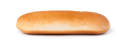 Hot dog isolated on white backgroundの写真素材