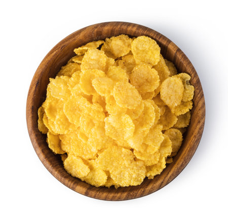 corn flakes background