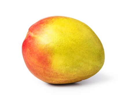 Mango isolated on white backgroundの写真素材