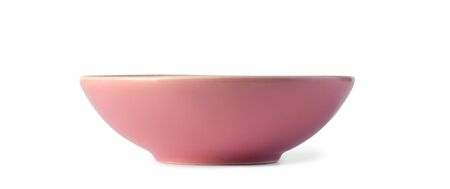 bowl isolated on white backgroundの写真素材